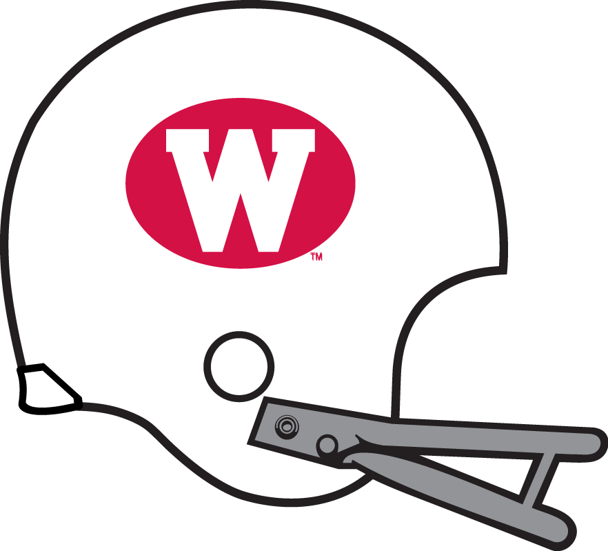 Wisconsin Badgers 1970-1971 Helmet Logo t shirts iron on transfers